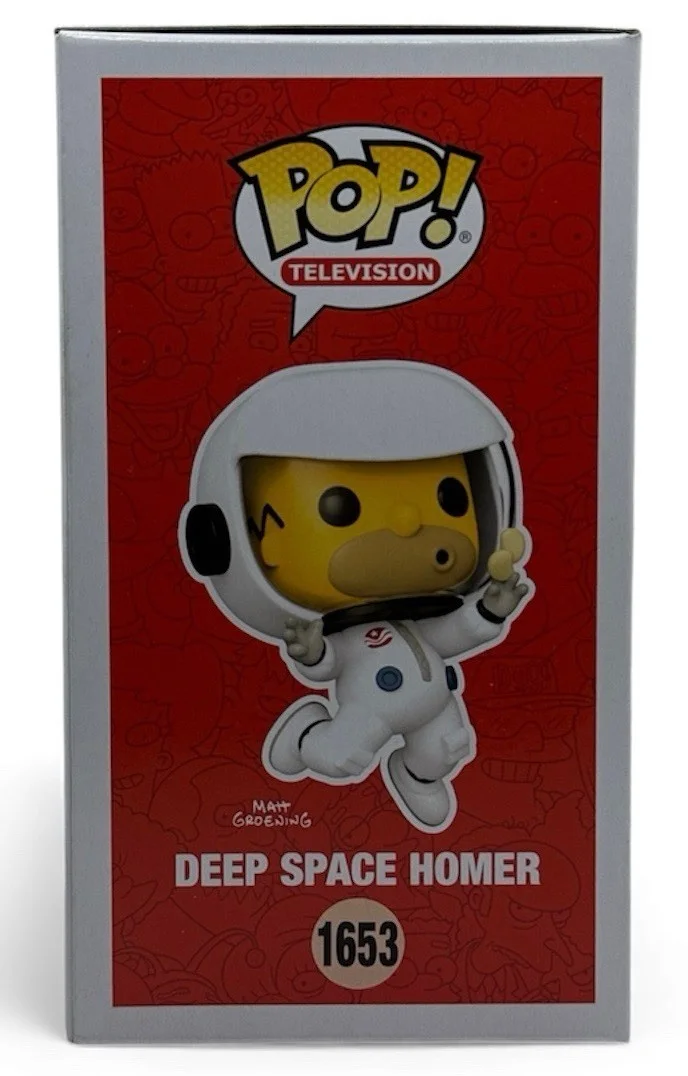Matt Selman — Matt Selman Autograph Signed Simpsons Deep Space Homer Funko Pop Beckett COA, изображение 3