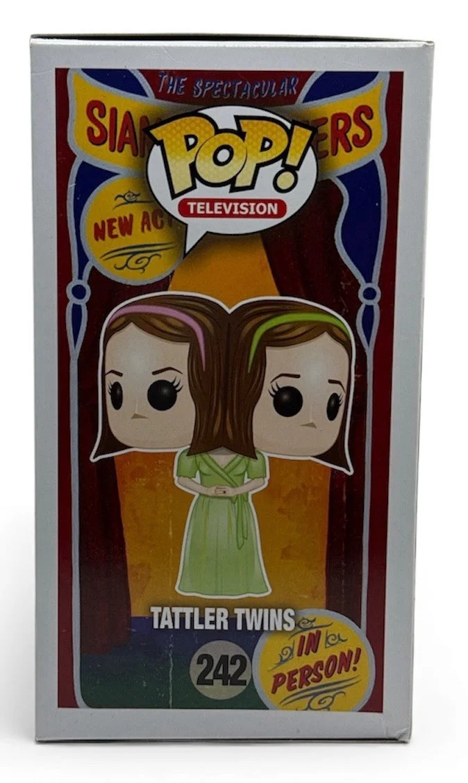 Sarah Paulson — Sarah Paulson Signed American Horror Story Tattler Twins Funko Pop Beckett COA, изображение 3