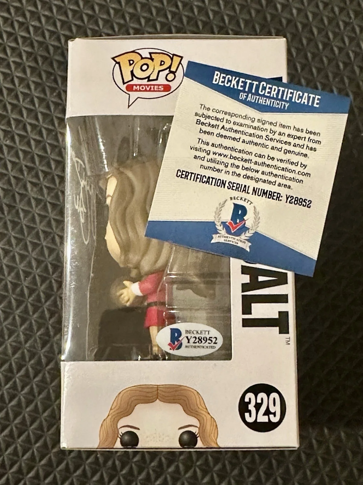 Julie Dawn Cole — Veruca Salt Julie Dawn Cole Funko Pop Signed Autographed BAS COA Willie Wonka, image 2