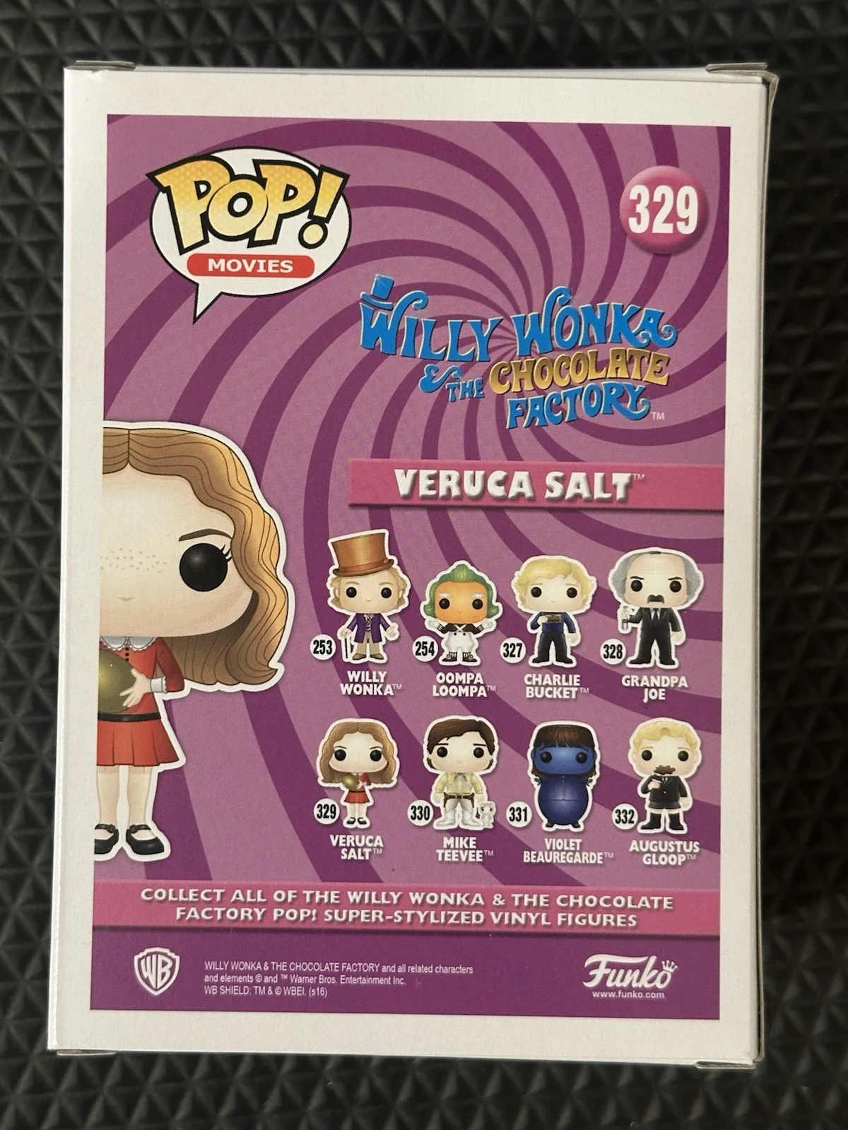 Julie Dawn Cole — Veruca Salt Julie Dawn Cole Funko Pop Signed Autographed BAS COA Willie Wonka, image 4