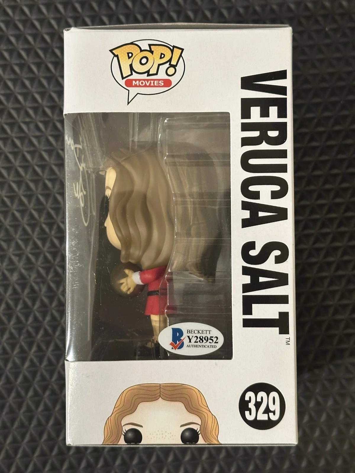 Julie Dawn Cole — Veruca Salt Julie Dawn Cole Funko Pop Signed Autographed BAS COA Willie Wonka, image 5