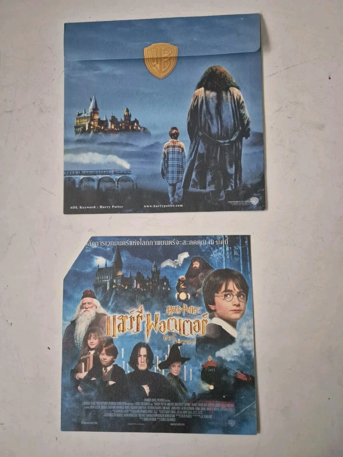 Harry Potter And The Philosopher's Stone Thai Premiere Ticket & Envelope Hedwig, image 2