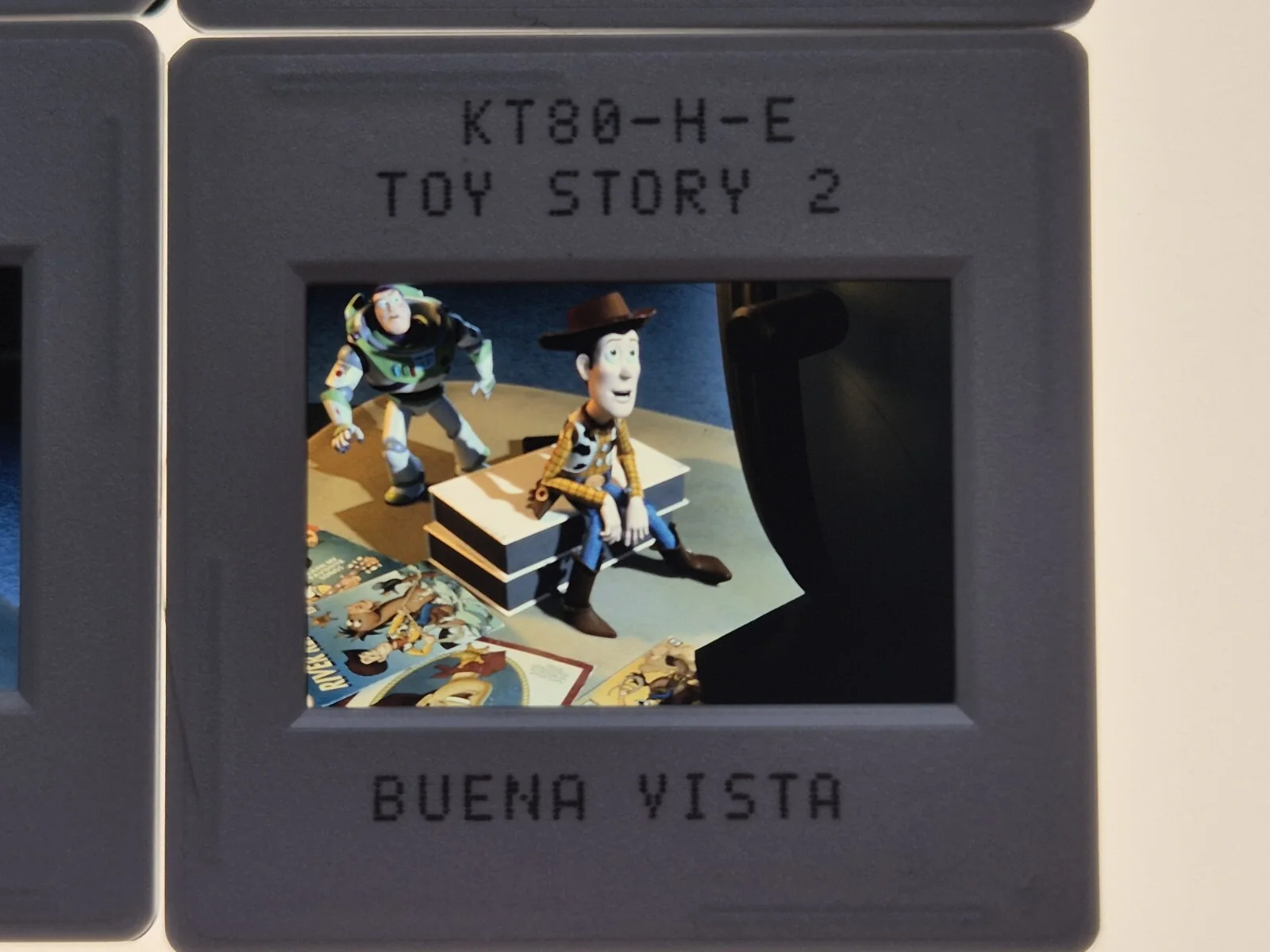 Toy Story 2 Film Cell Production Stills Slides Pixar x 8 Rare 1999 Buzz Woody, изображение 3