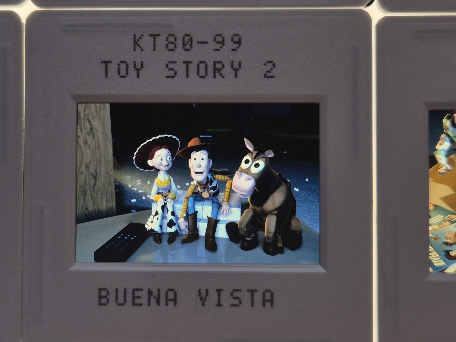 Toy Story 2 Film Cell Production Stills Slides Pixar x 8 Rare 1999 Buzz Woody, изображение 4