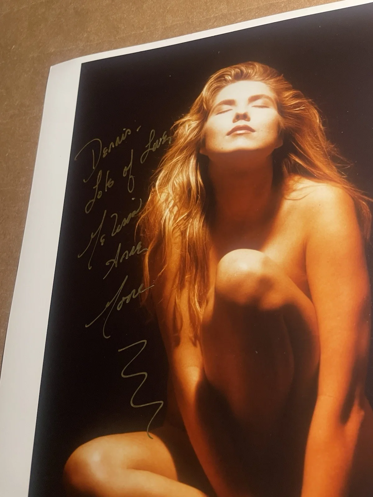 Melissa Anne Moore — Melissa Anne Moore Actress Model Signed Photo 8" x 10", image 2