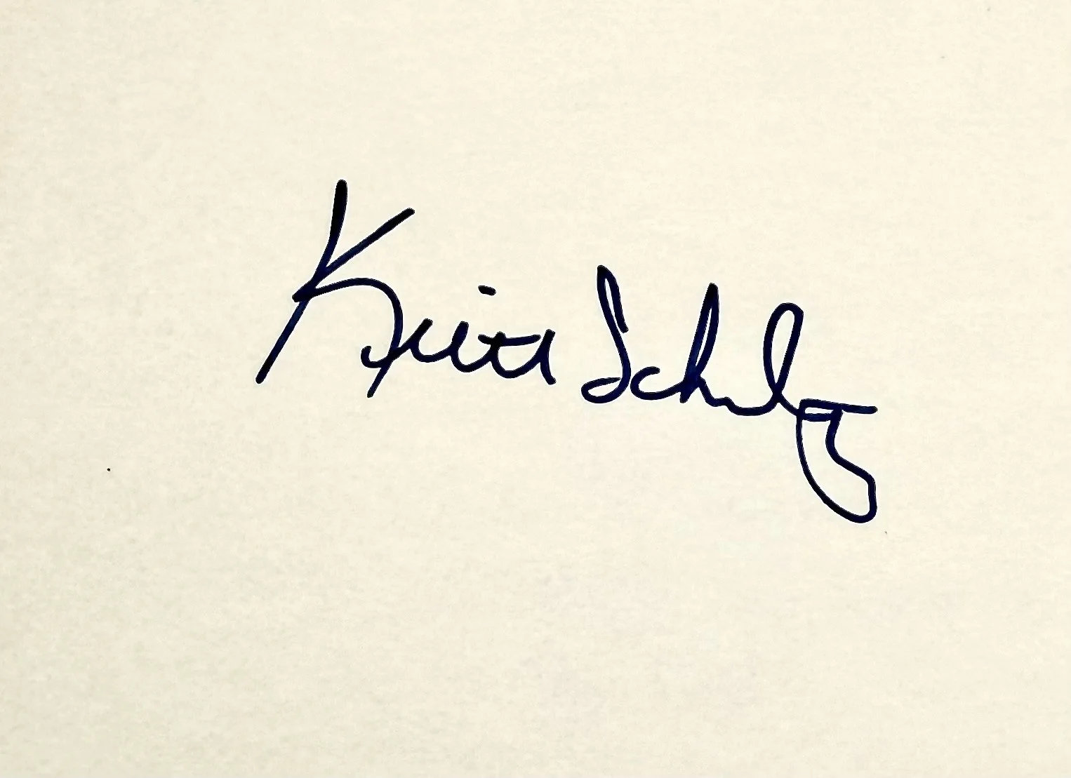 Keith Schultz — KEITH SCHULTZ Signed Autographed 4"x 6" INDEX CARD Gunsmoke Brothers The Monroes, изображение 2