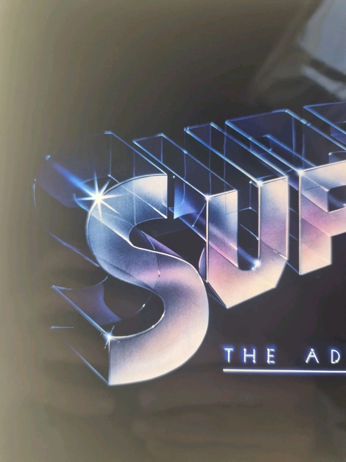 Superman 2 Film Cell Transparency Adventure Continue Kodak 25cm x 20cm Rare 1980, изображение 2
