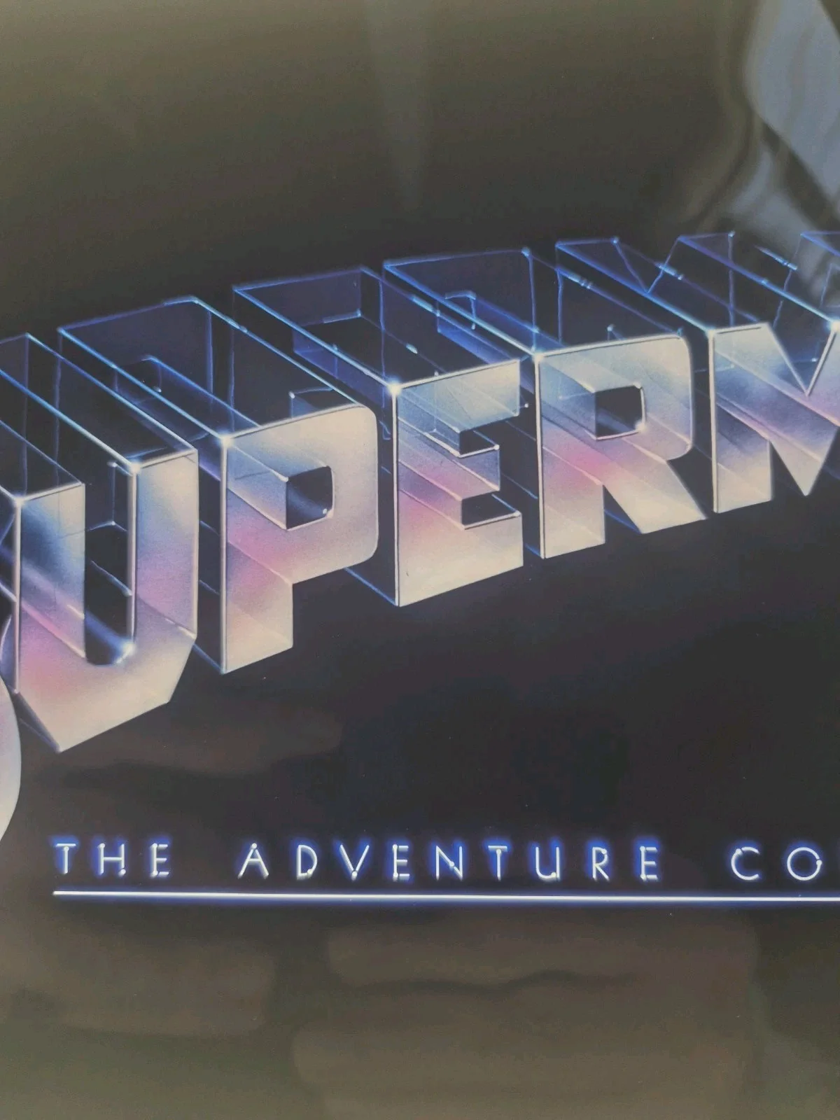 Superman 2 Film Cell Transparency Adventure Continue Kodak 25cm x 20cm Rare 1980, изображение 3