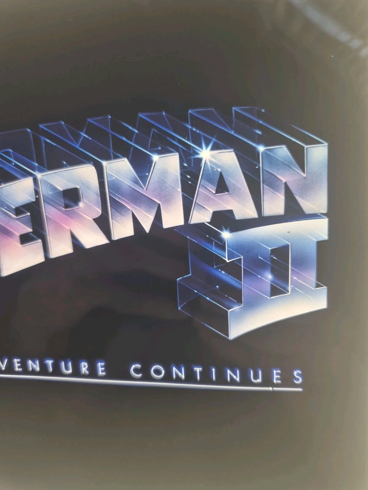 Superman 2 Film Cell Transparency Adventure Continue Kodak 25cm x 20cm Rare 1980, изображение 4