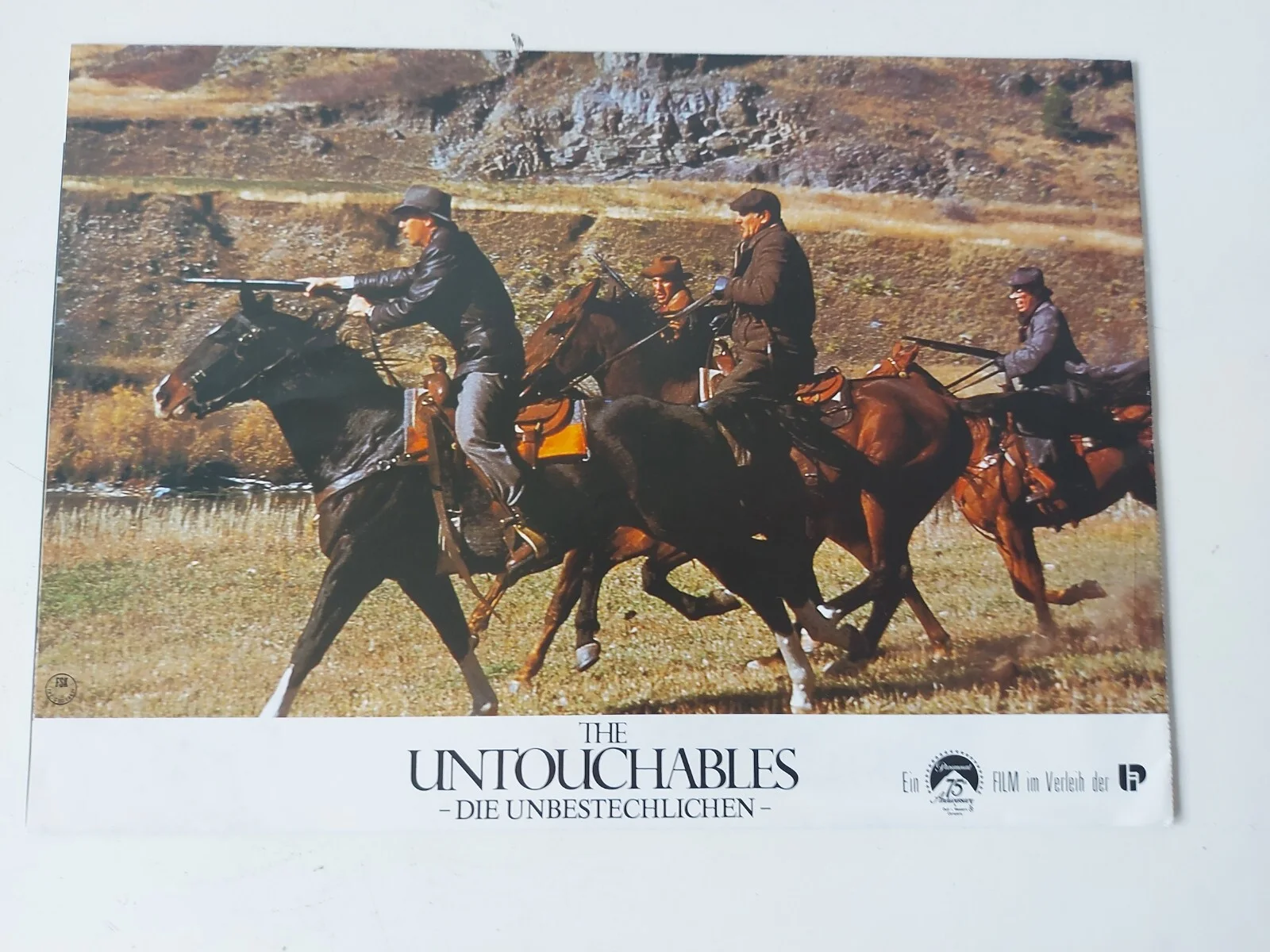 The Untouchables 1987 German FSK Uncut Lobby Card Sheet (8) Rare Sean Connery, изображение 2