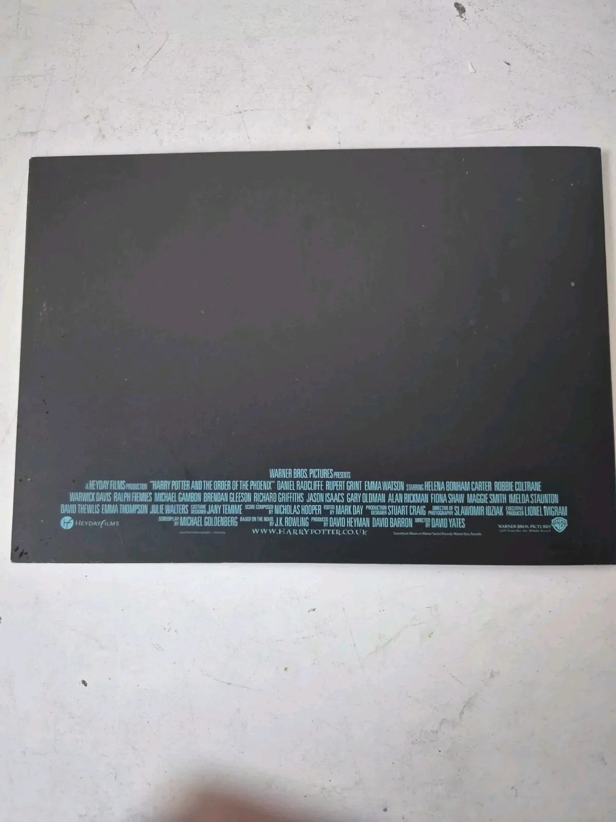 Harry Potter And The Order Of The Phoenix Multi Media Ticket Invitation 2007, изображение 4