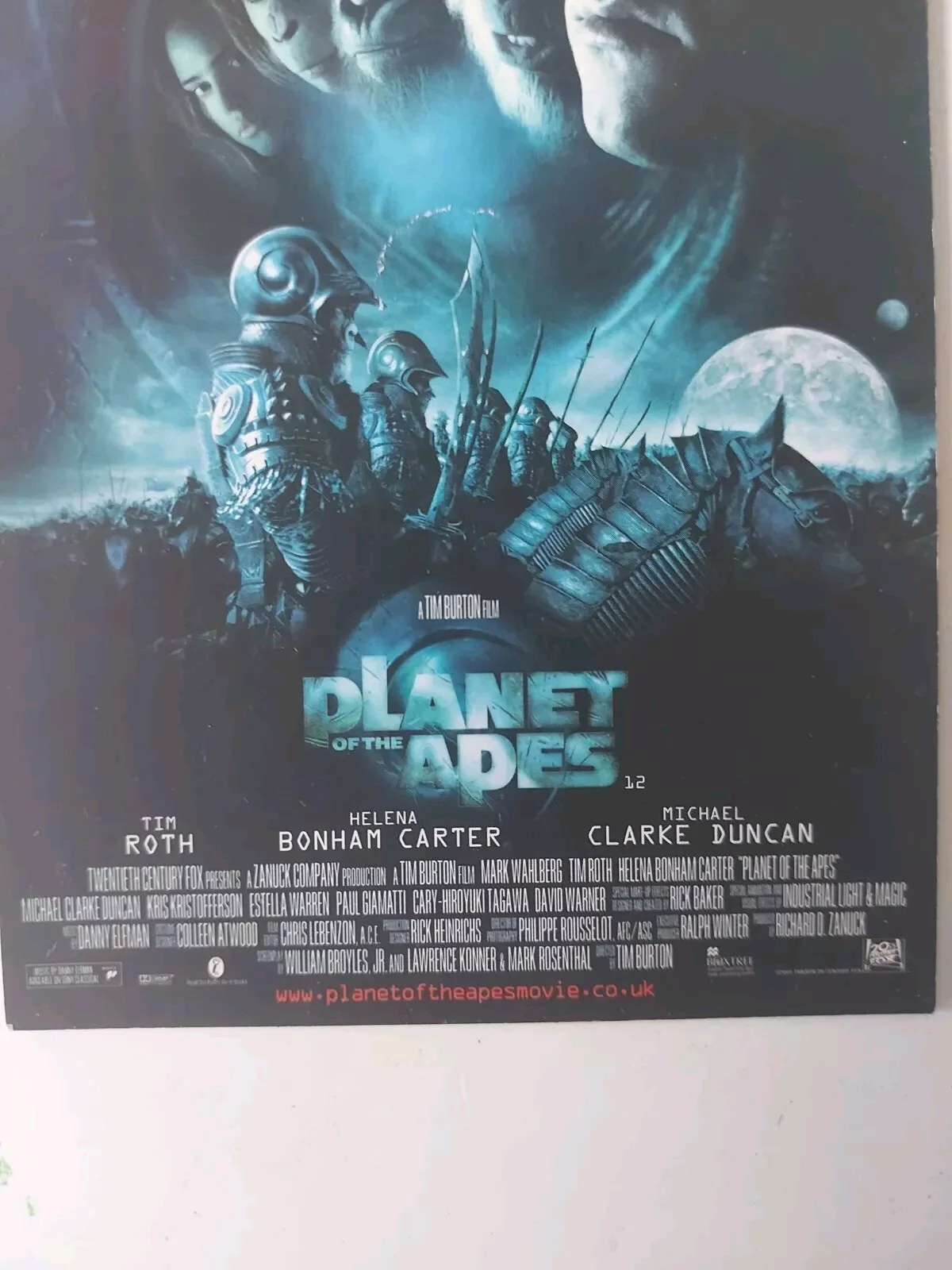 Planet Of The Apes UK Gala Premiere Ticket & Post Party Ticket Wristband Rare, изображение 4