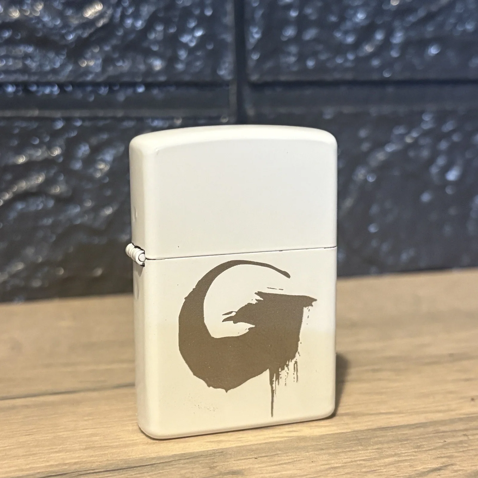 Godzilla Minus One Engraved White Lighter + Gift Tin | Kaiju Collectible, image 2