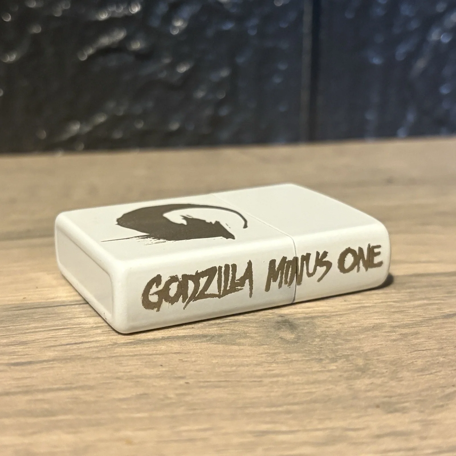 Godzilla Minus One Engraved White Lighter + Gift Tin | Kaiju Collectible, image 3