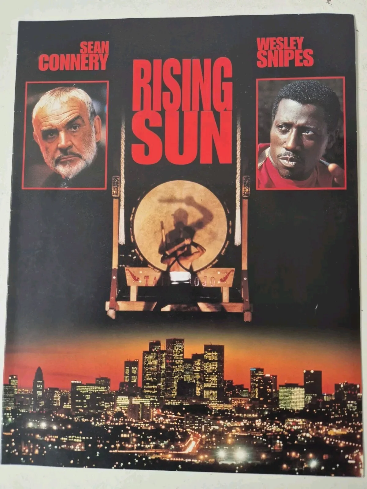 Rising Sun Multimedia Screening UK Ticket & Booklet Rare Sean Connery, изображение 3