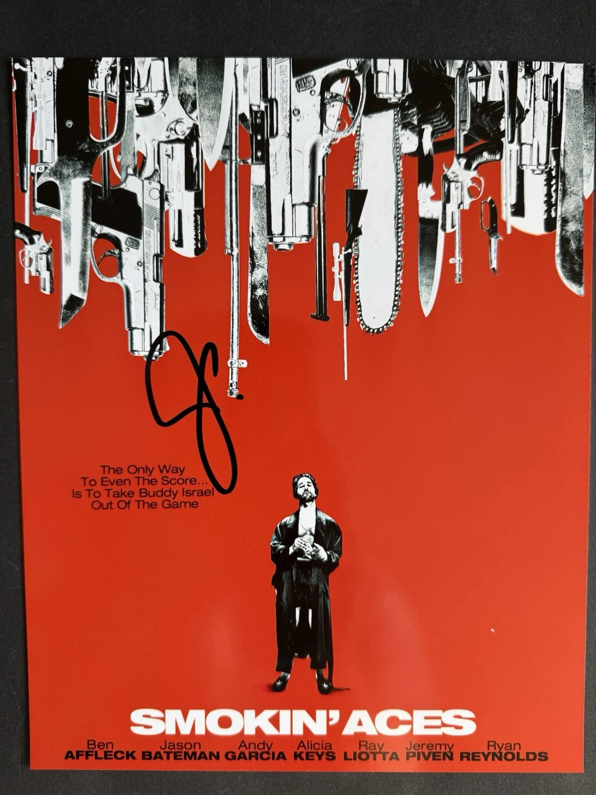 Jeremy Piven — Jeremy Piven Autograph 8x10 Photo Signed Entourage Authentic Smokin Aces Movie