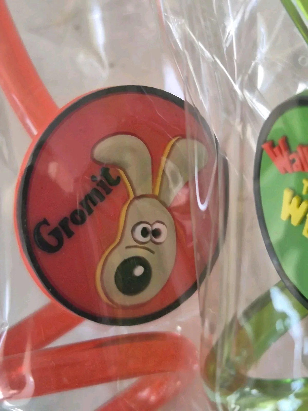 Wallace & Gromit The Curse Of The Were Rabbit 1st Screening Promo Straw Set 2005, изображение 5