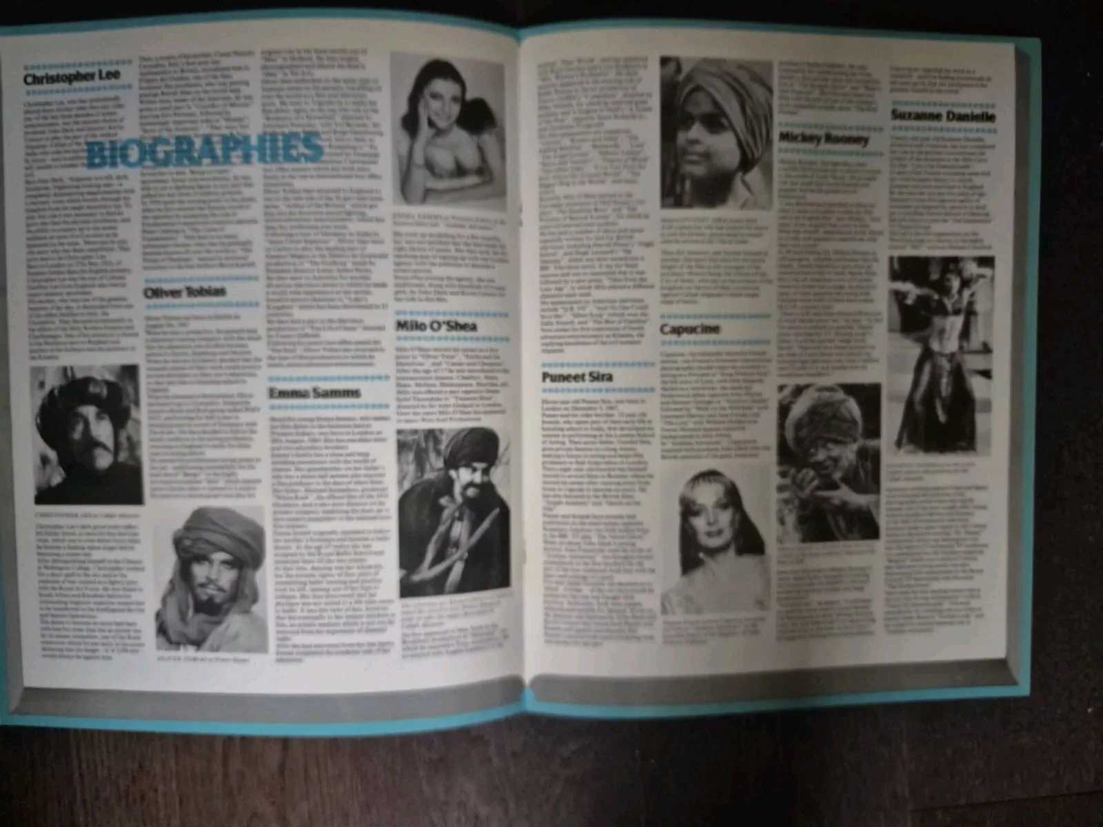 Arabian Adventure Large 14" 11" Glossy Exhibitior Brochure 1979 Christopher Lee, image 5