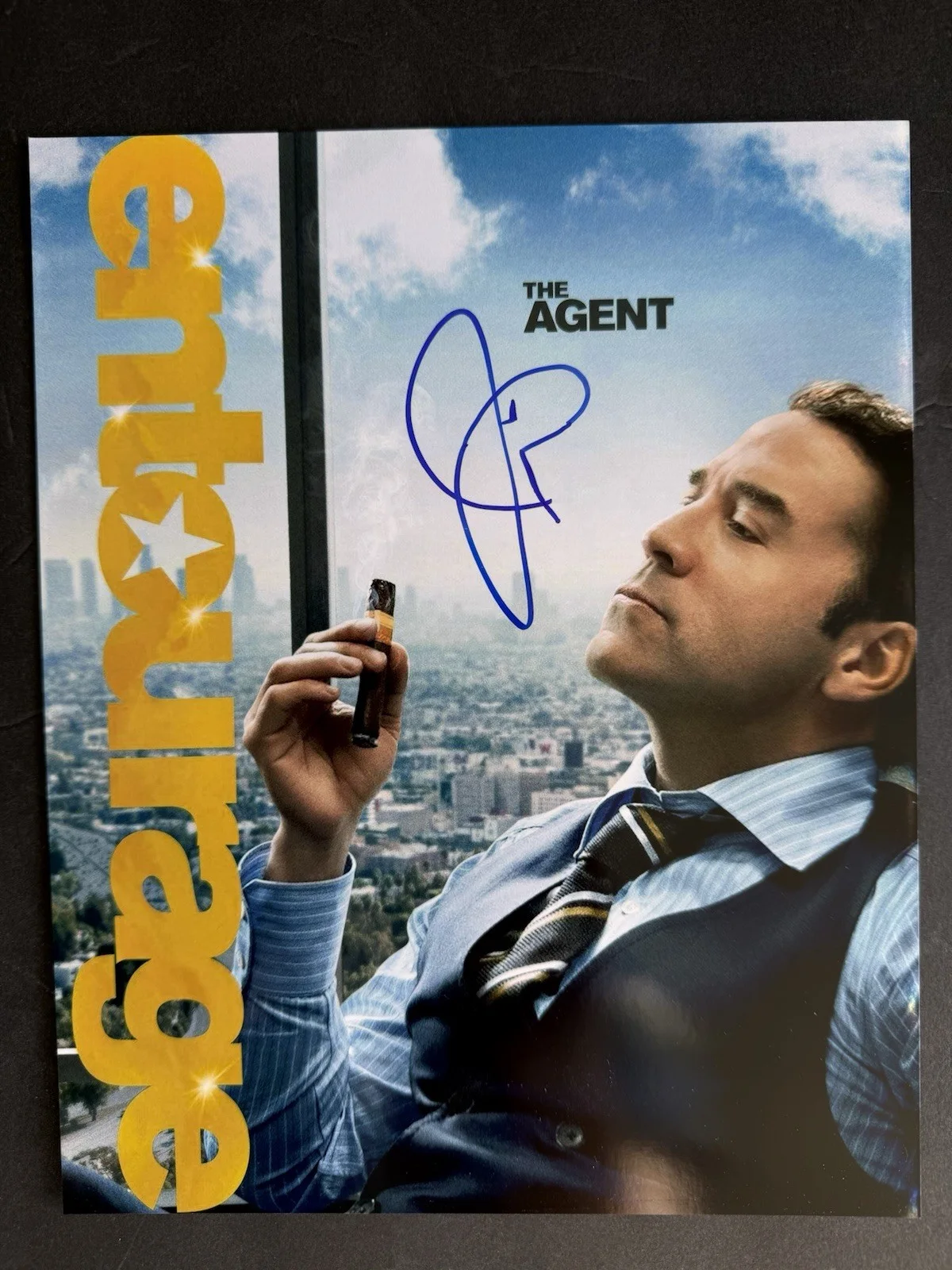 Jeremy Piven — Jeremy Piven Autograph 8x10 Photo Signed Entourage Authentic TV Show Actor Auto