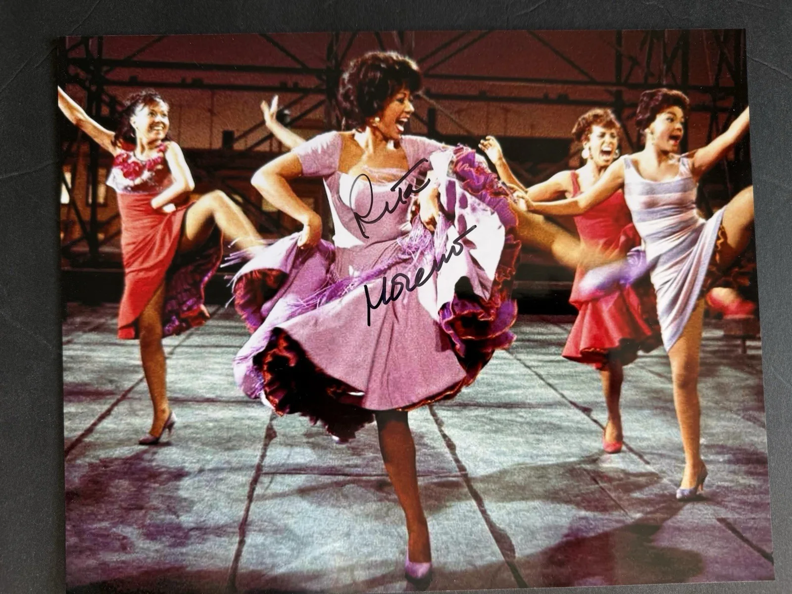 Rita Moreno — Rita Moreno Autograph 8x10 Photo Signed AUTO West Side Story Movie Real NEW TV