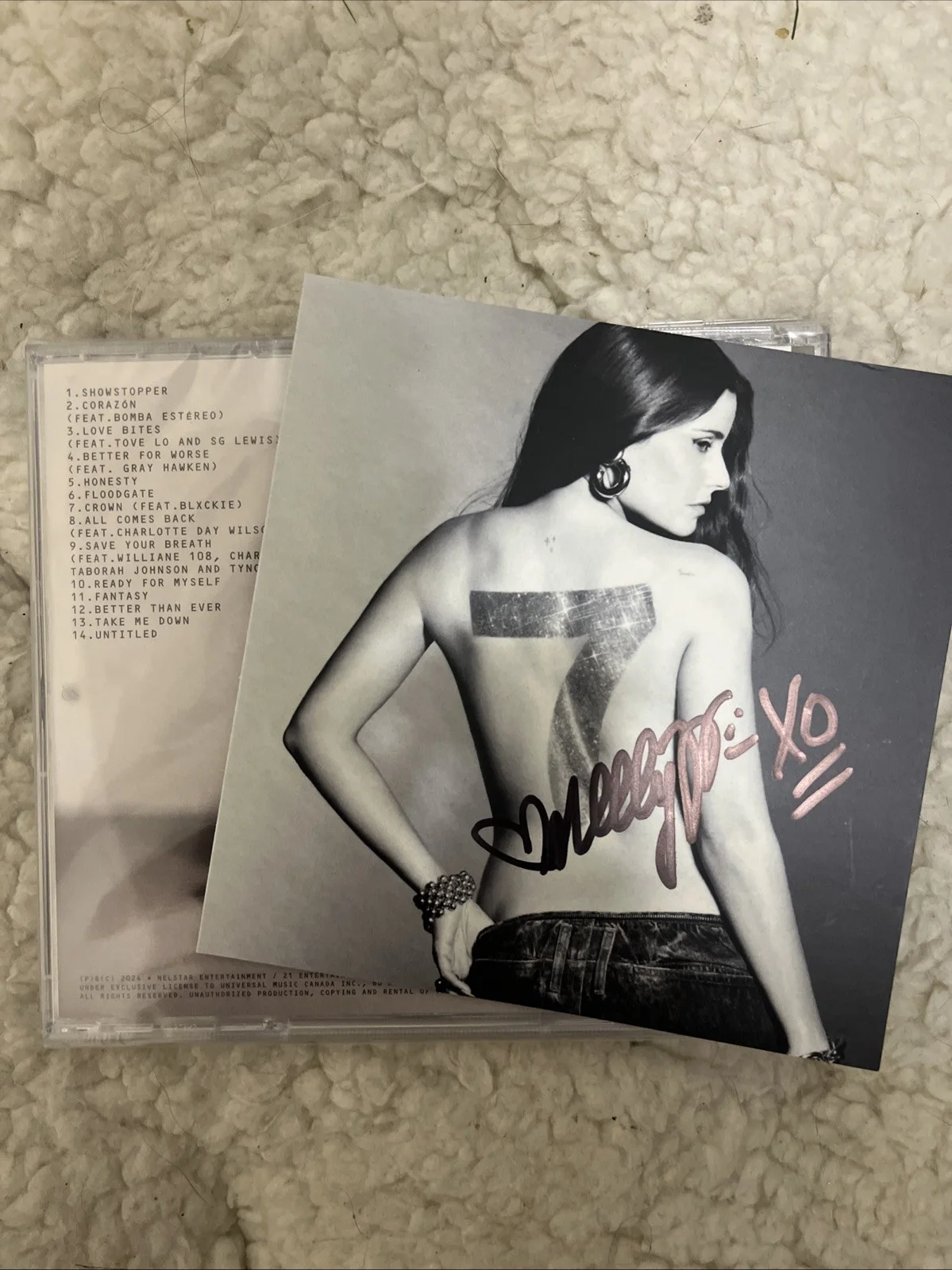 Nelly Furtado 7 CD (2024) Love Bites Signed Autographed Limited Edition, image 3