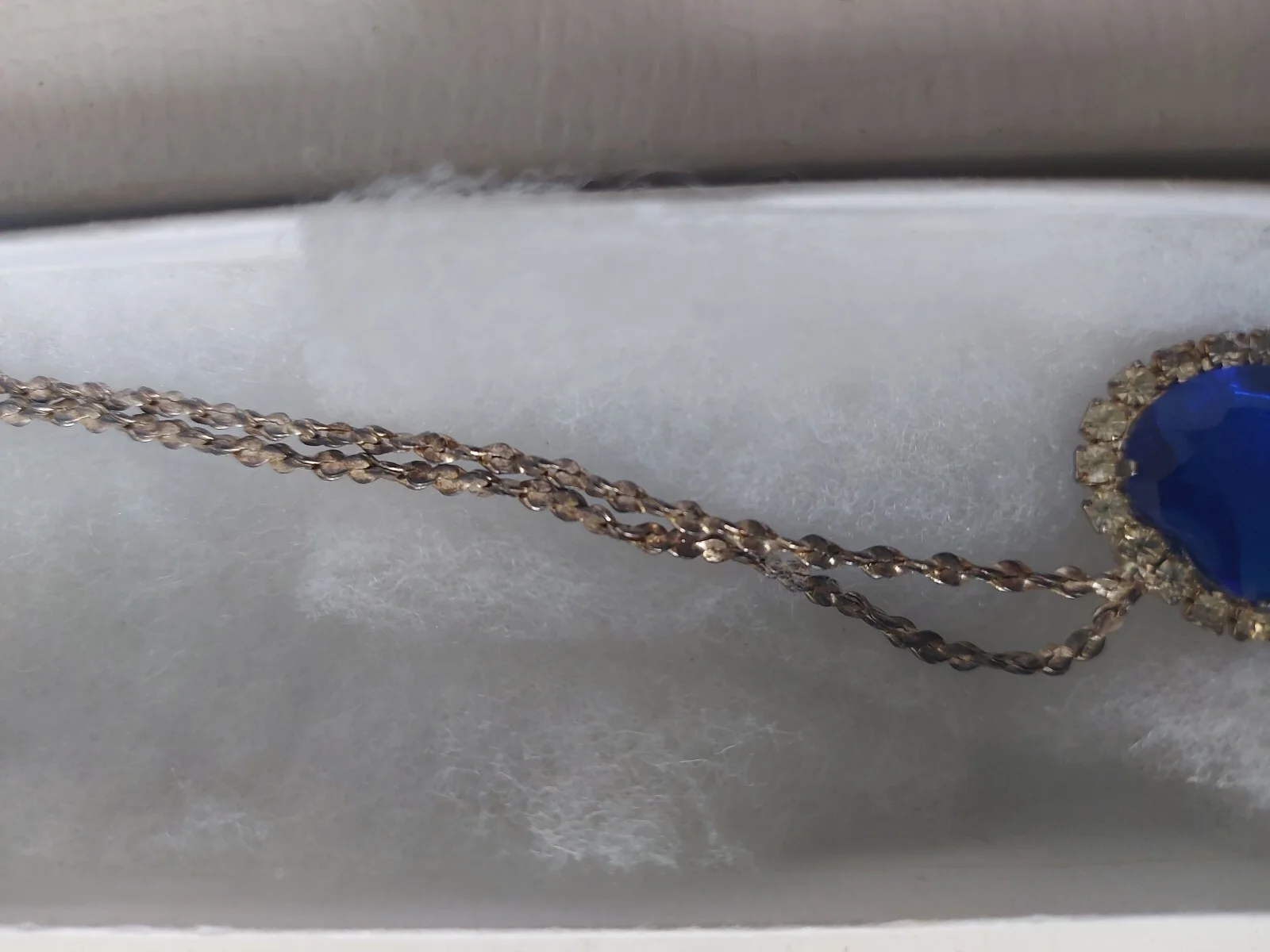 Titanic Heart Of The Ocean Replica Necklace Promotional Item Jewellery Rare 1998, изображение 3