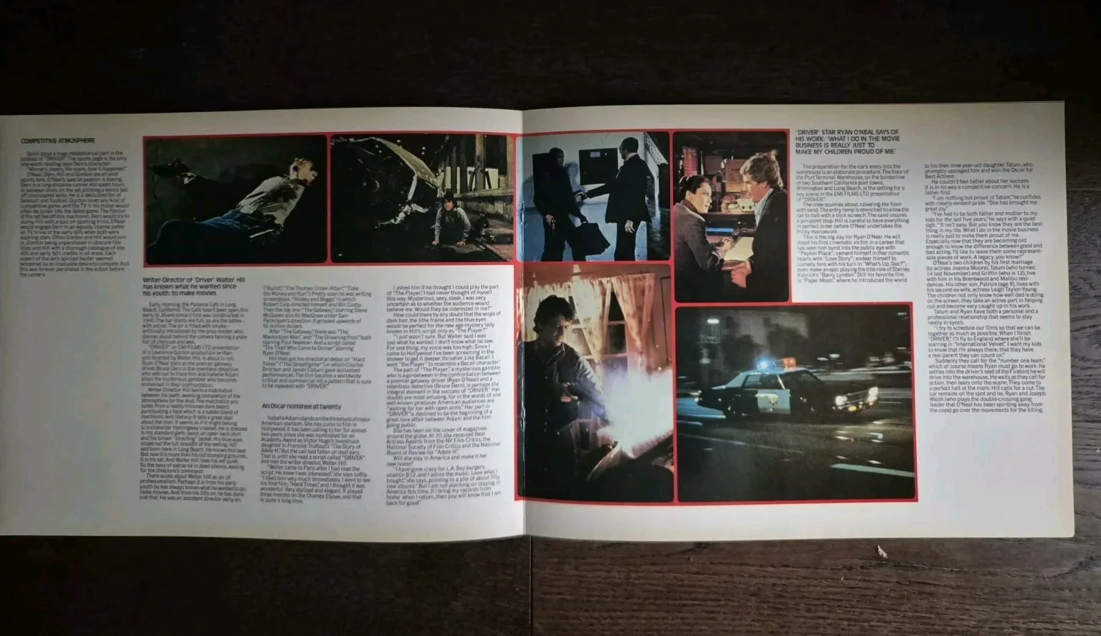 The Driver 1978 Large Glossy 14" x 11" Exhibitior Brochure Vintage Rare, image 4