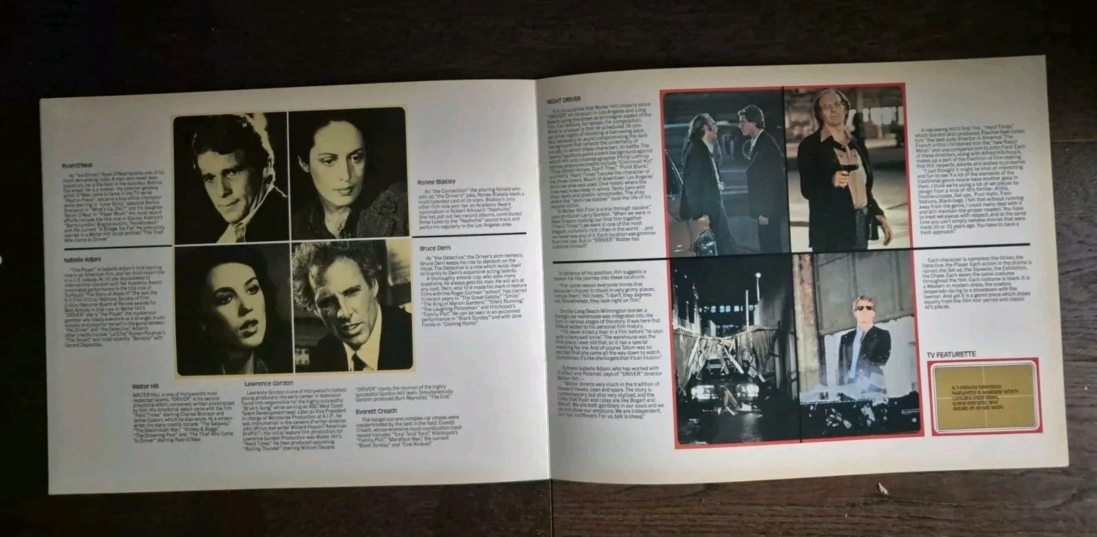 The Driver 1978 Large Glossy 14" x 11" Exhibitior Brochure Vintage Rare, image 5