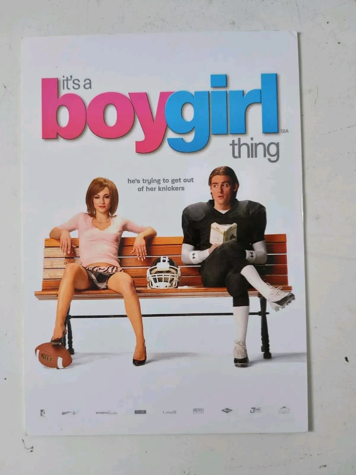 It's A Boy Girl Thing 2006 World Premiere Ticket Rare London UK, image 2