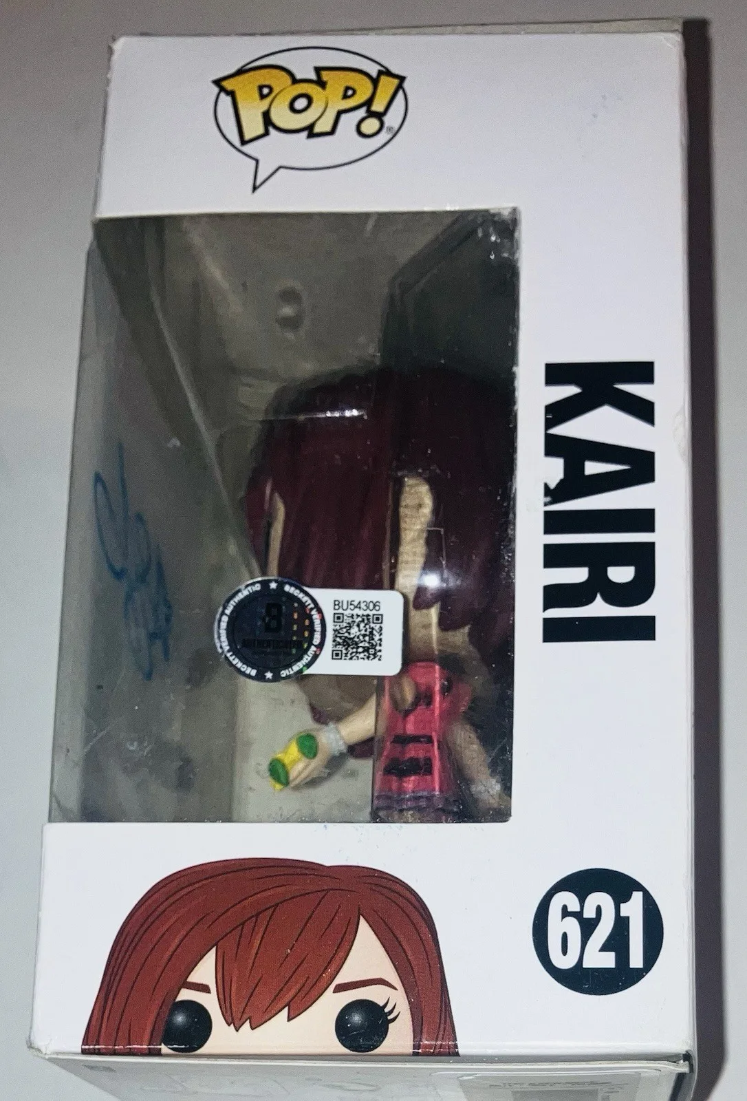 ALYSON STONER SIGNED AUTOGRAPHED KINGDOM HEARTS KAIRI FUNKO POP BAS COA RARE 1/1, изображение 2