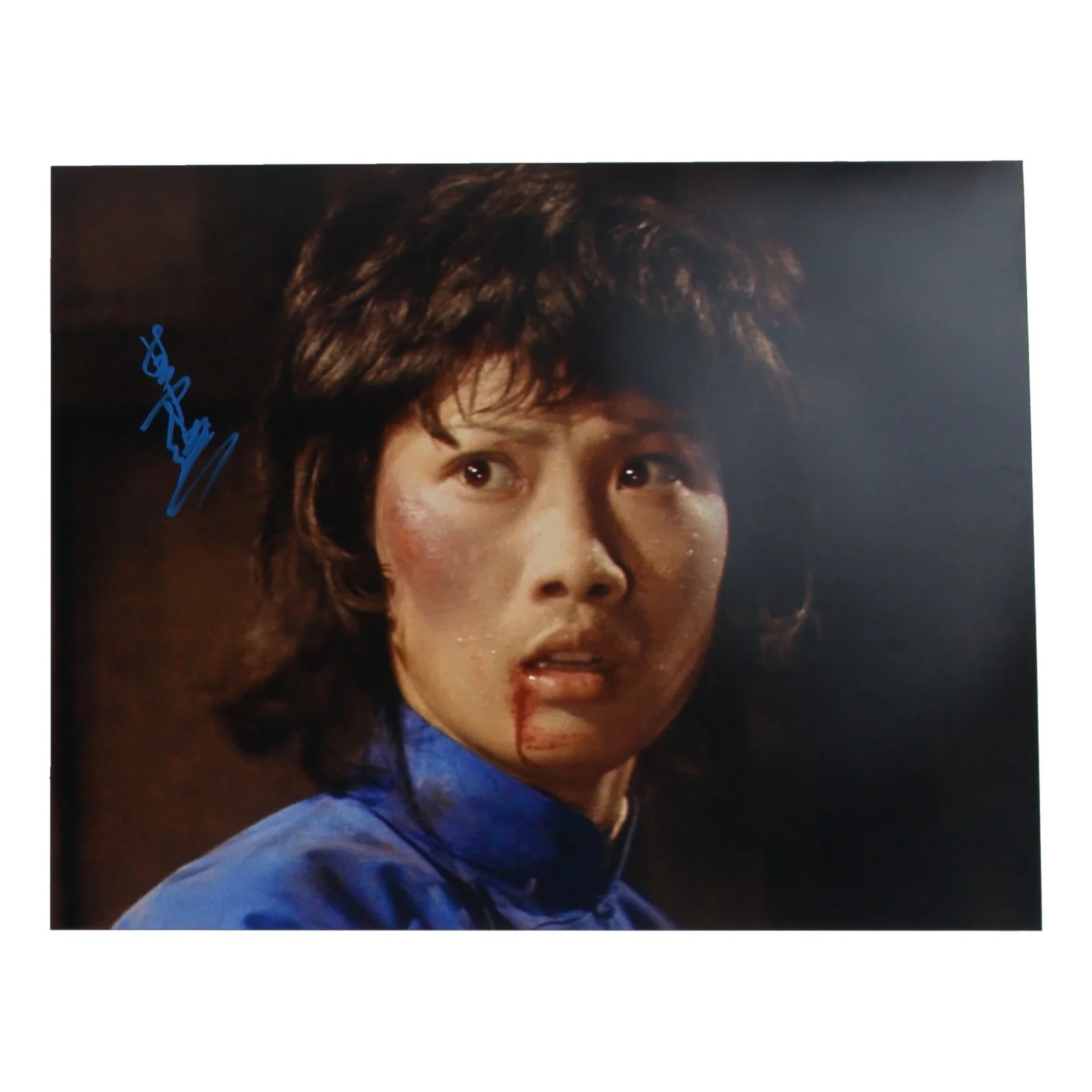 Angela Mao Ying — Angela Mao Ying Autographed Enter The Dragon 16x20 ACOA Bruce Lee’s Sister!