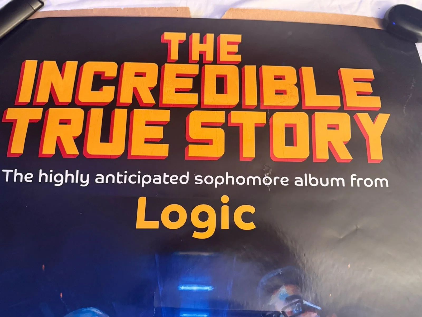 Logic – The Incredible True Story Signed Poster 24x36 | Authentic Autograph, image 3