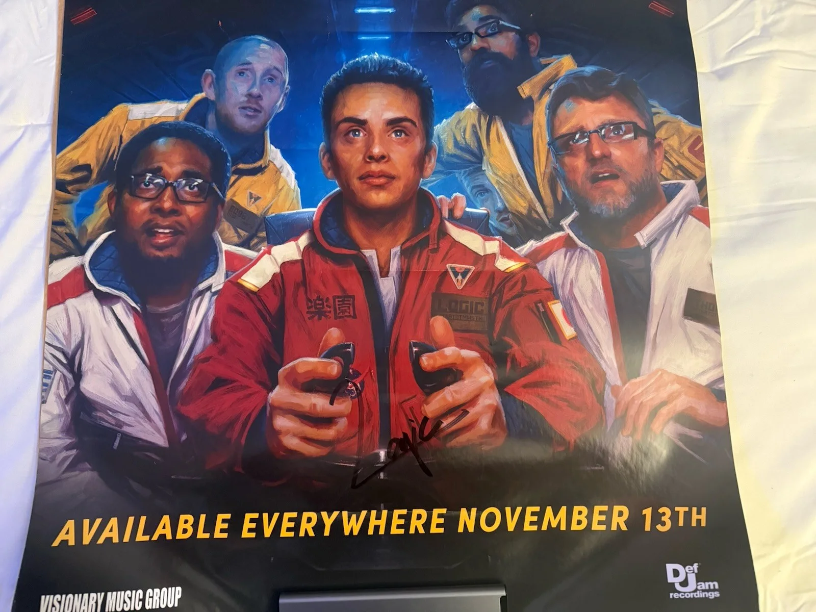 Logic – The Incredible True Story Signed Poster 24x36 | Authentic Autograph, image 4