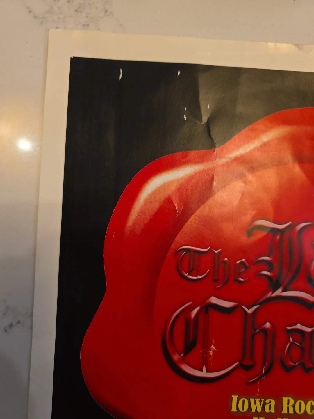 The Last Chapter Signed Concert Poster 2005 Iowa Rock & Roll Hall of Fame..., изображение 3