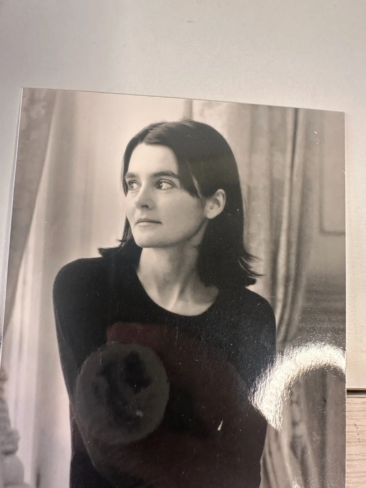 Shirley Henderson Signed B&W Photo Moaning Myrtle Harry Potter Trainspotting, image 5