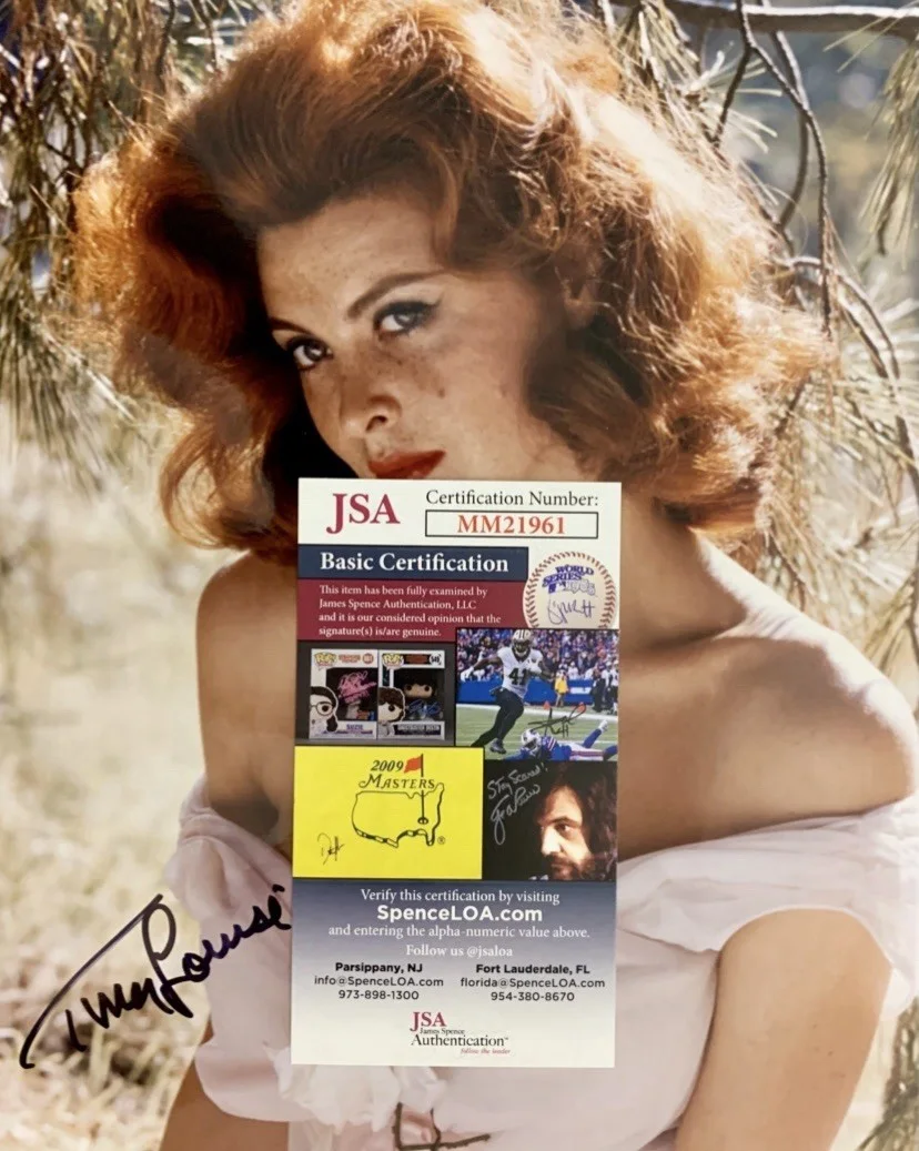 Tina Louise — Tina Louise Signed from "Gilligan's Island" 8x10 Photo - JSA Cert MM21961, изображение 2