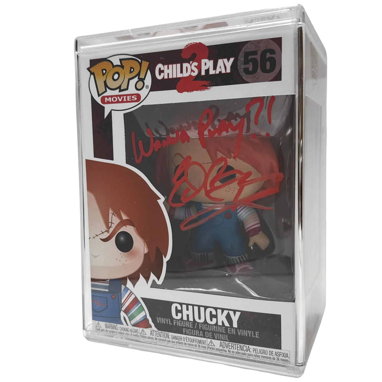 Edan Gross — CHUCKY CHILD'S PLAY FUNKO POP Vinyl JSA COA EDAN GROSS Signed, изображение 4