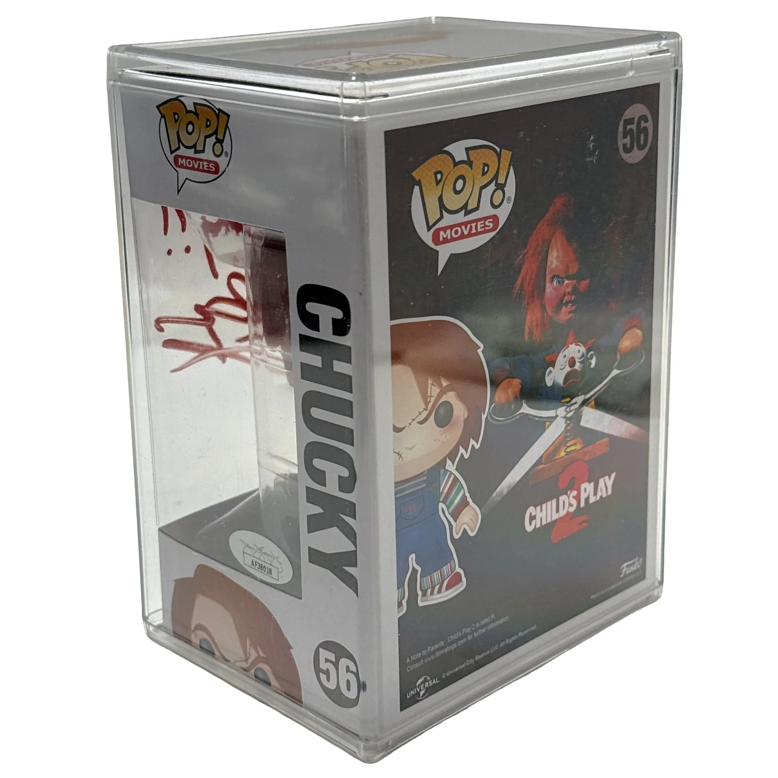 Edan Gross — CHUCKY CHILD'S PLAY FUNKO POP Vinyl JSA COA EDAN GROSS Signed, изображение 5