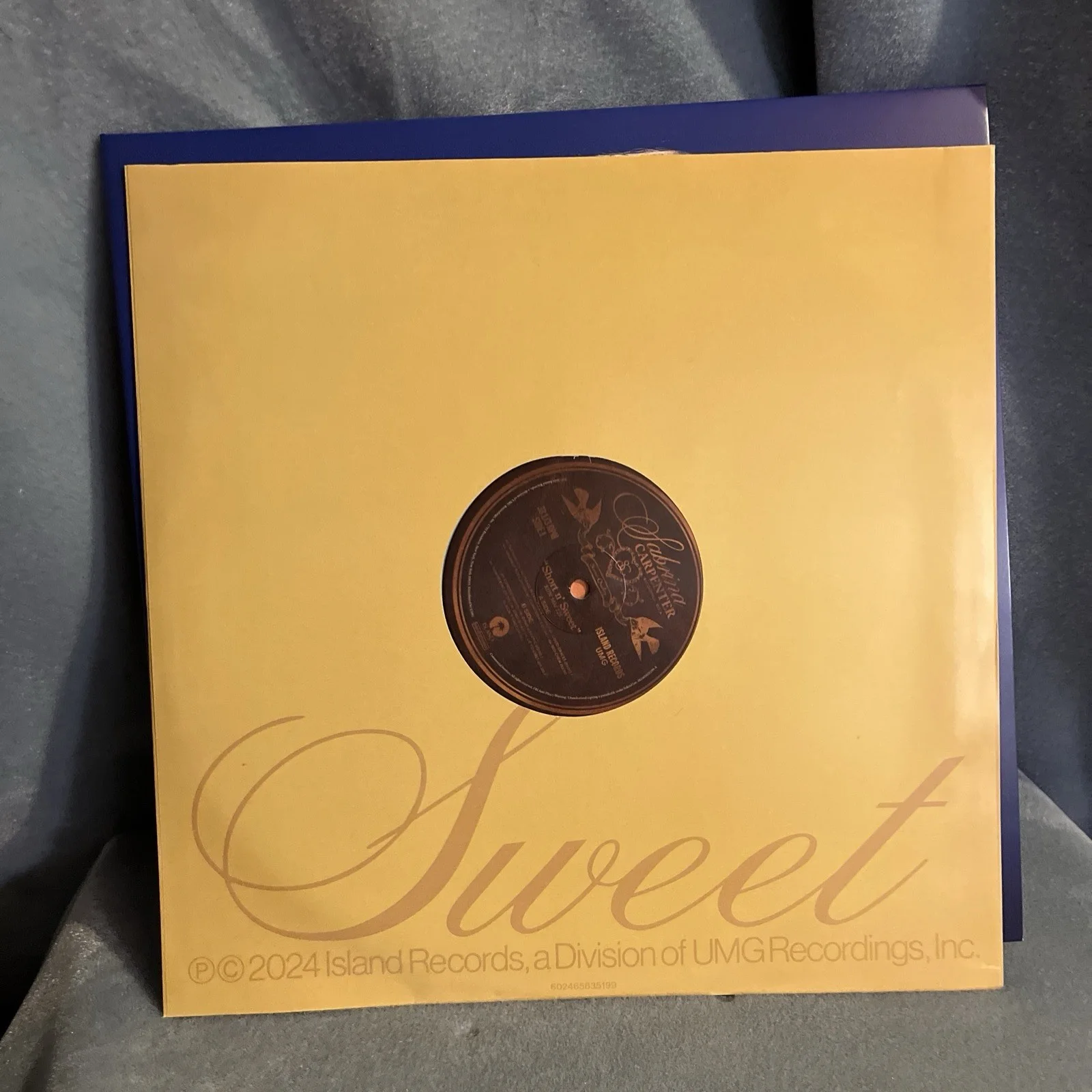 SABRINA CARPENTER SIGNED VINYL LP SHORT N' SWEET AUTOGRAPHED Signed In Hand, image 4