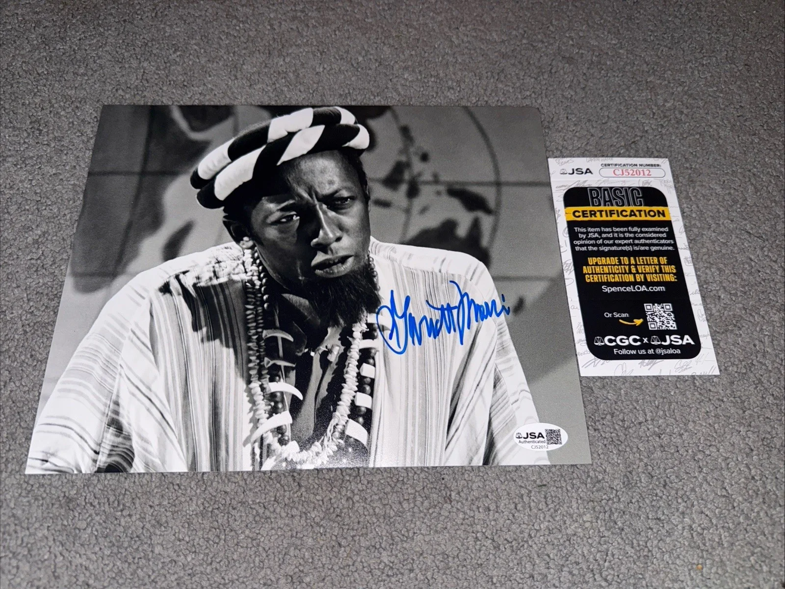 Garrett Morris AUTOGRAPH SIGNED JSA 8x10 SNL Photo, image 2