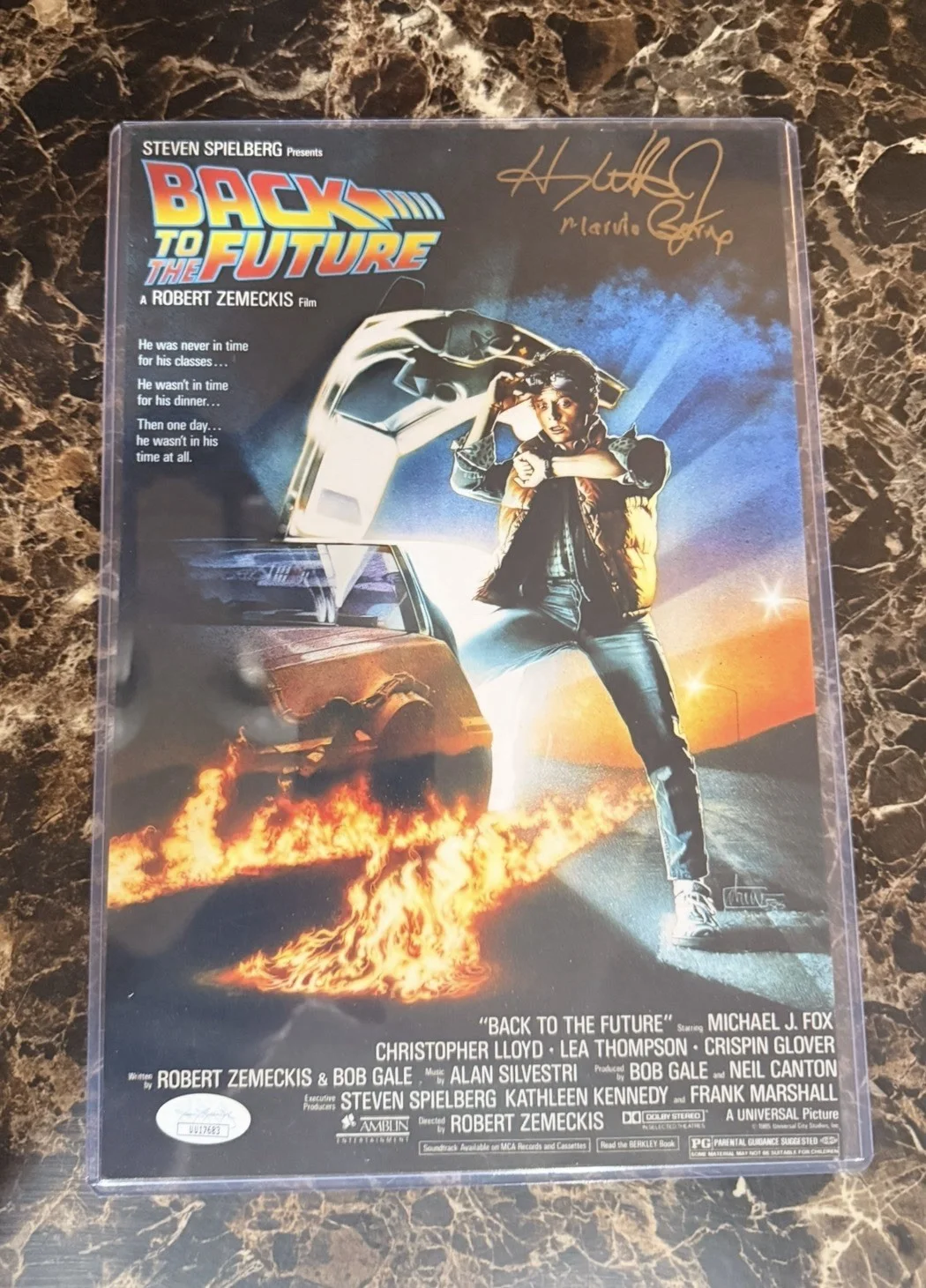 Harry Waters Jr — Harry Waters Jr Signed Back To The Future 8x12 Photo Autograph JSA COA, image 5