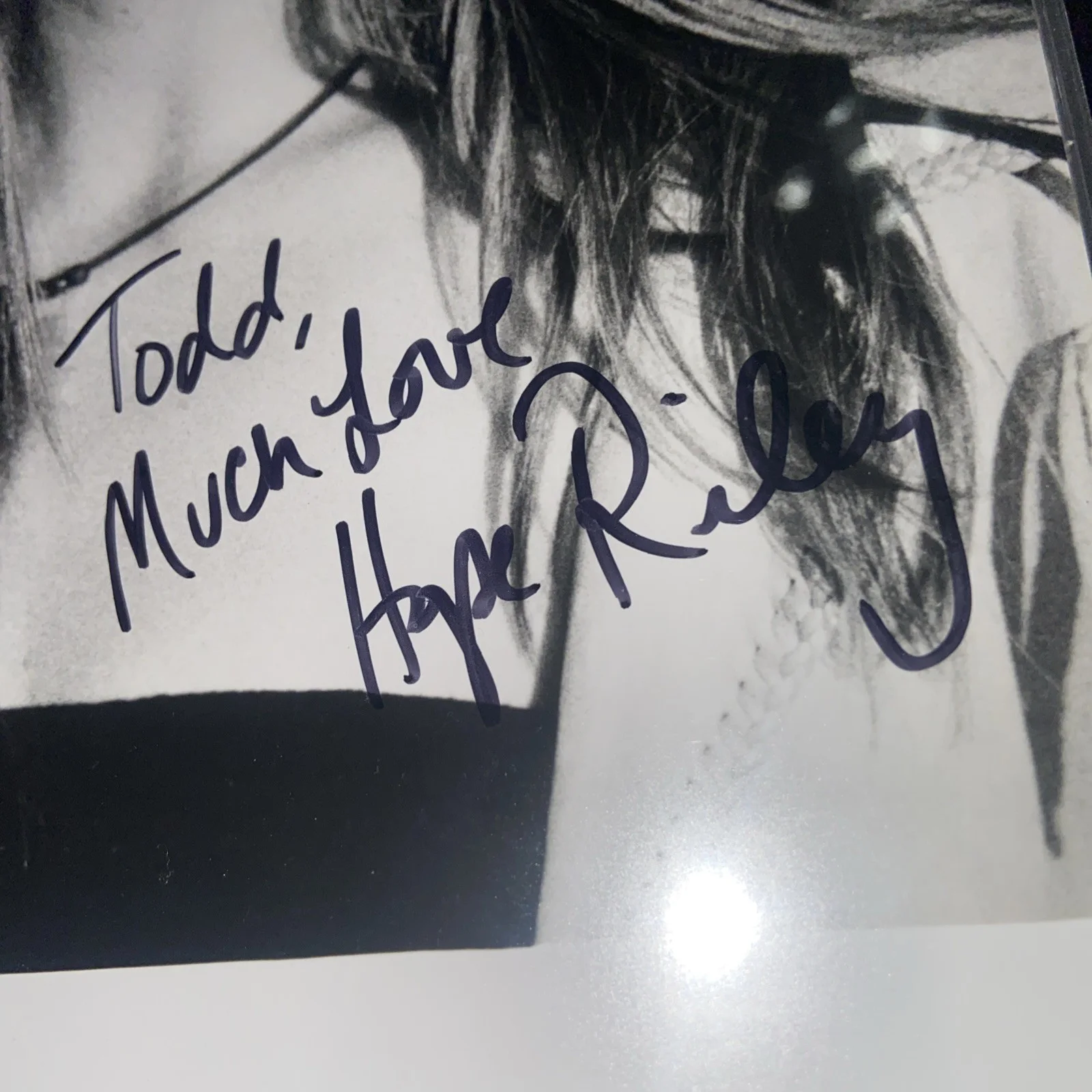 Riley Reid — Hope Riley -Signed 8x10 color Photo the holiday, how I met your mother, 17 again, изображение 2