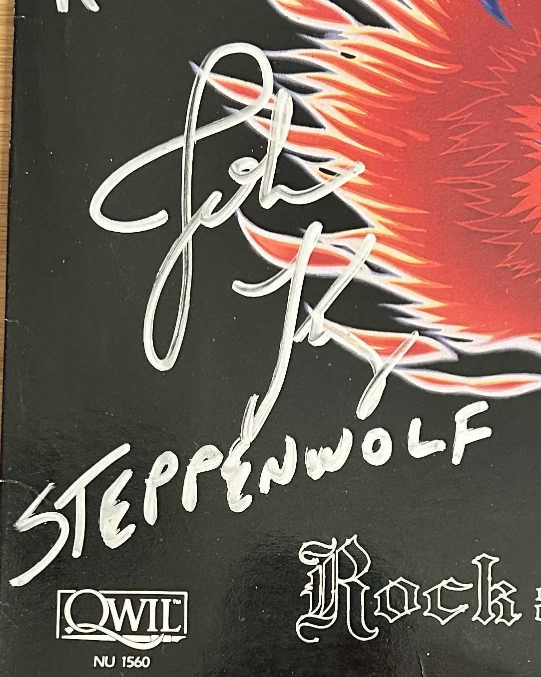 John Kay & Steppenwolf “Rock & Roll Rebels” Vinyl - Autographed - John Kay + 1, изображение 4