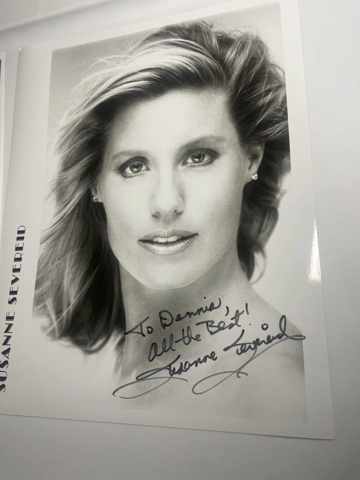 Susanne Severeid — Susanne Severeid Adult Actress Model Signed Photo lot of 2 8" x 10", изображение 3