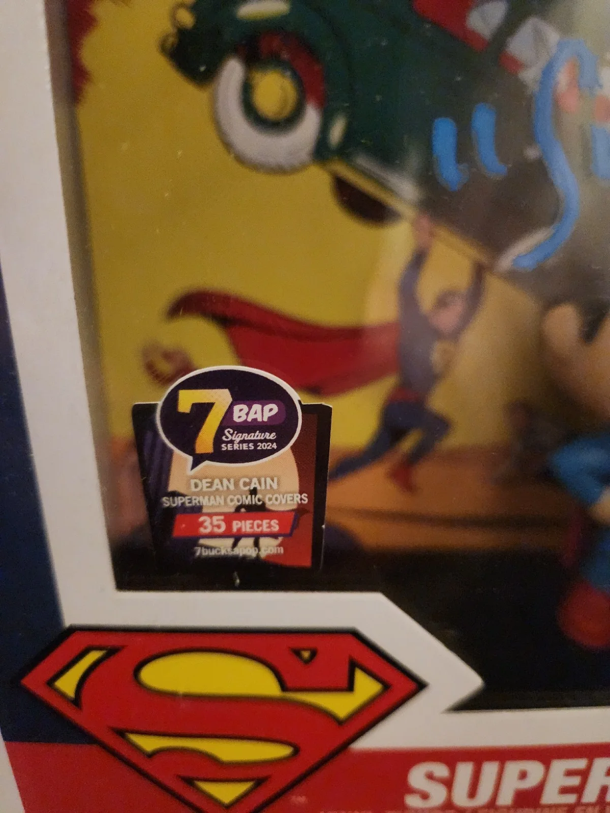 Dean Cain — *Signed*Superman Pop! Comic Covers Signed By Dean Cain JSA, image 3