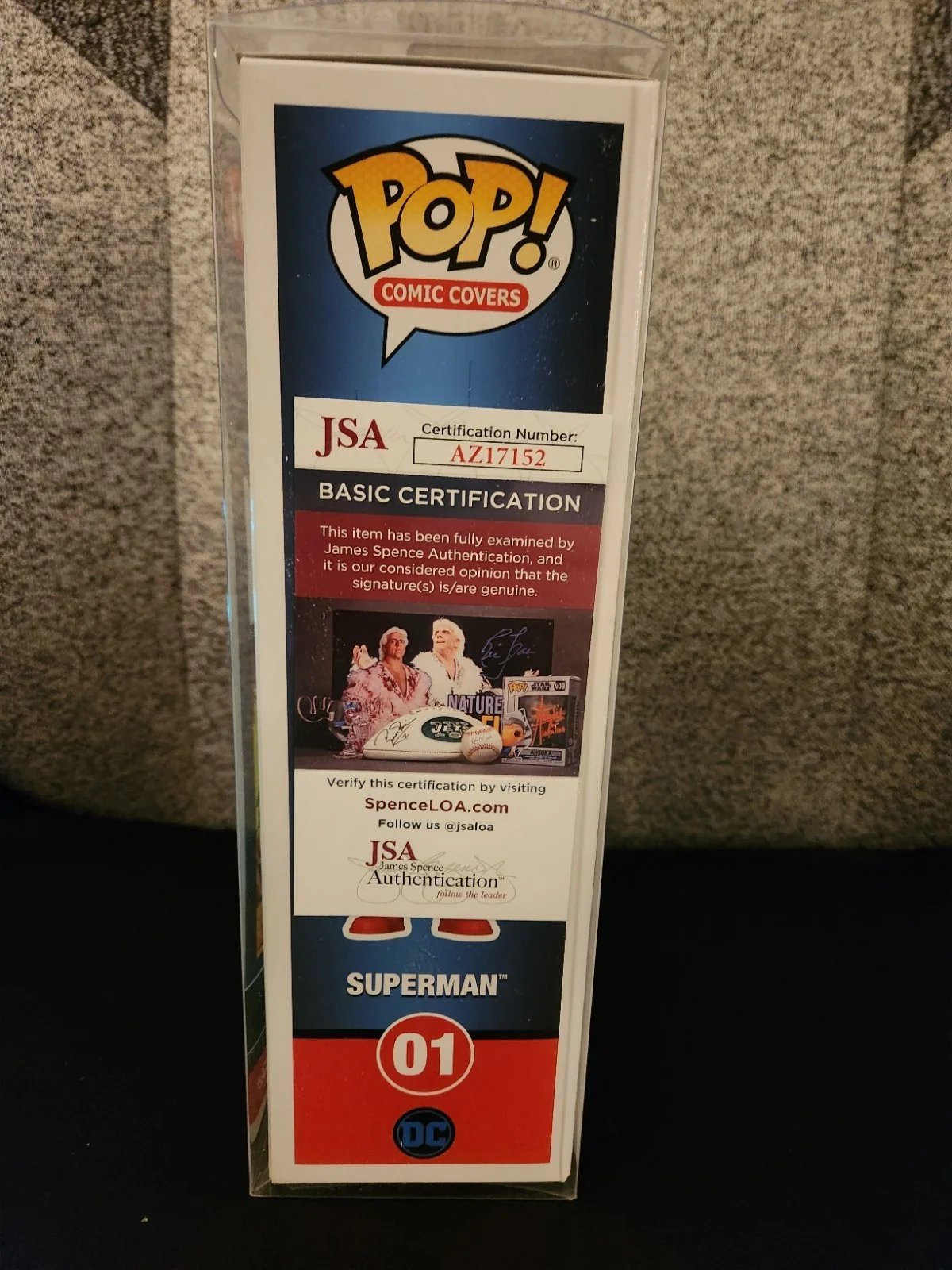 Dean Cain — *Signed*Superman Pop! Comic Covers Signed By Dean Cain JSA, image 5