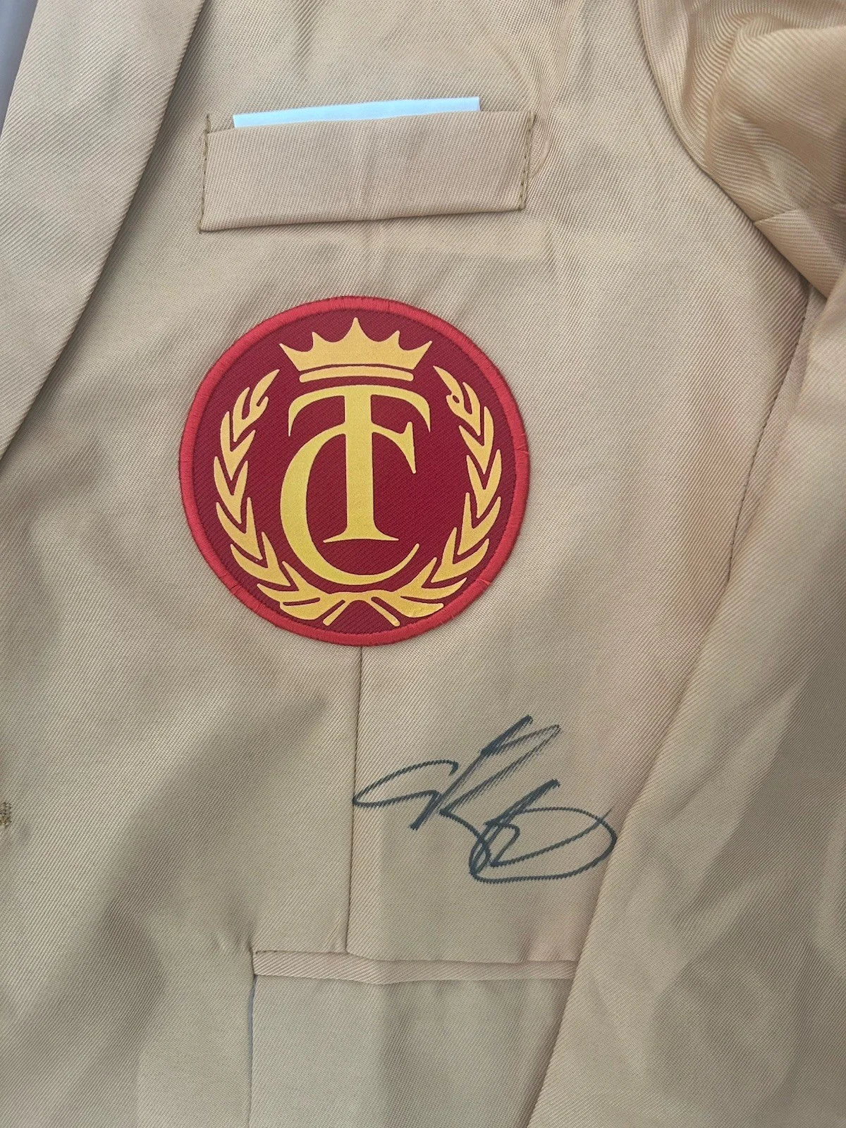 Adam Sandler Signed Autographed Happy Gilmore 2 Gold Jacket Golf JSA COA, image 2