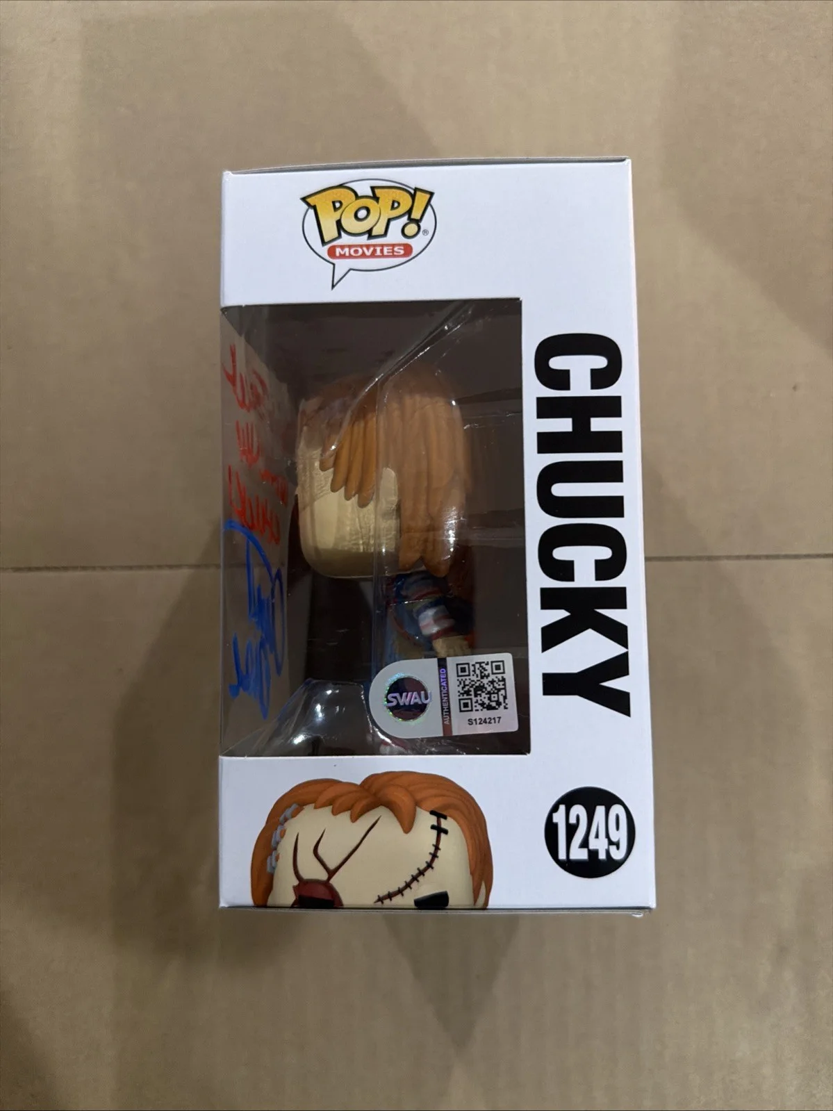 Christine Elise — Christine Elise Signed/Autographed Chucky Funko Pop! Childs Play. SWAU COA, изображение 2