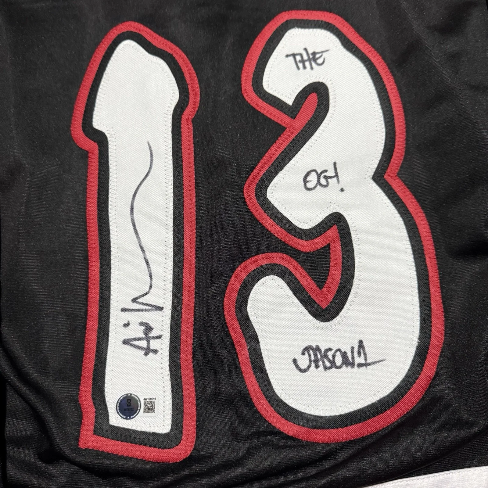 Ari Lehman — Ari Lehman Signed Jason Voorhees Hockey Jersey Friday The 13th Beckett COA, изображение 2