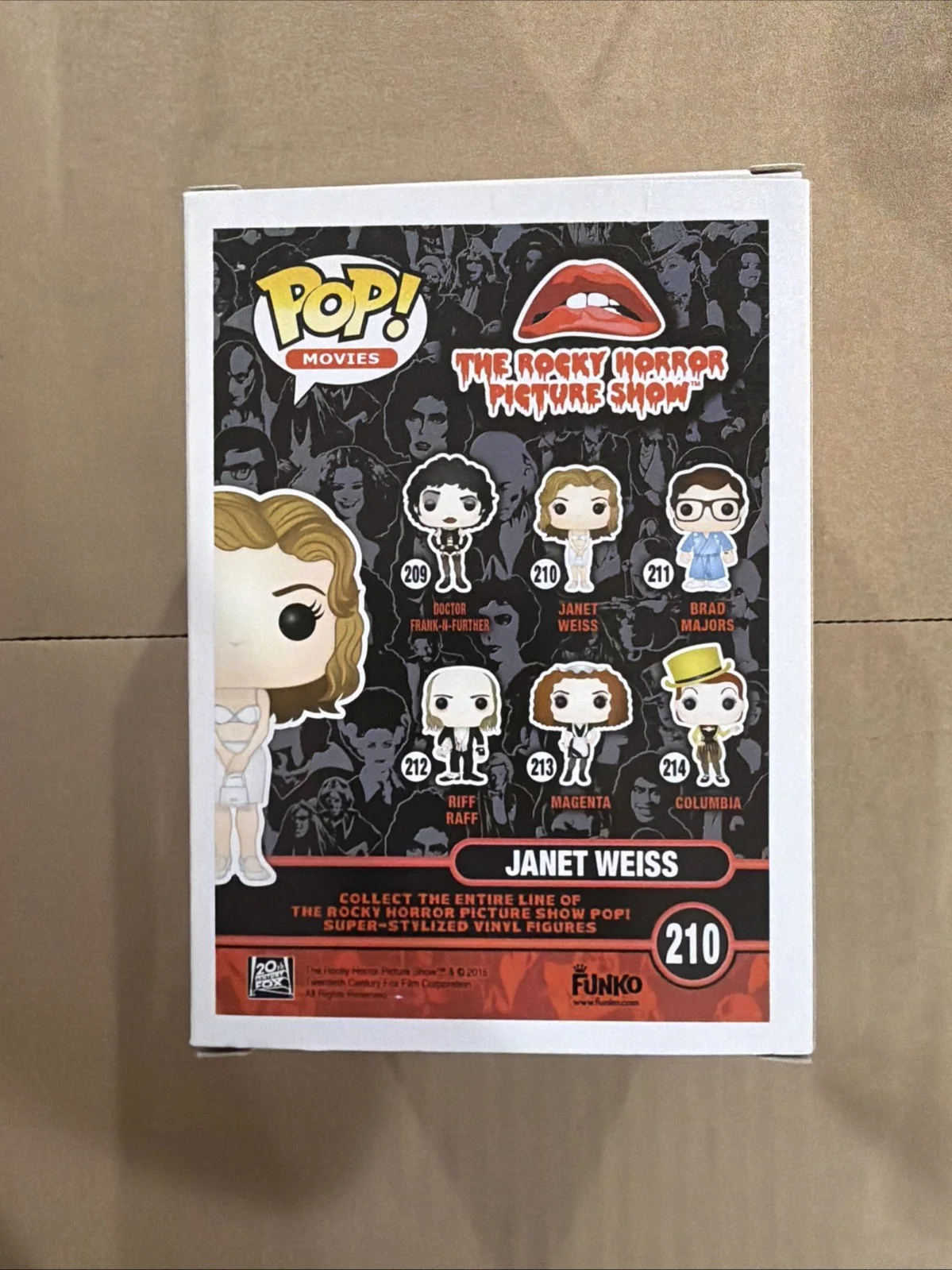Susan Sarandon — Susan Sarandon Signed/Autographed Janet Weiss Funko Pop! Beckett & OCCM COA, image 3